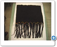 collection 1 strass edges on suede